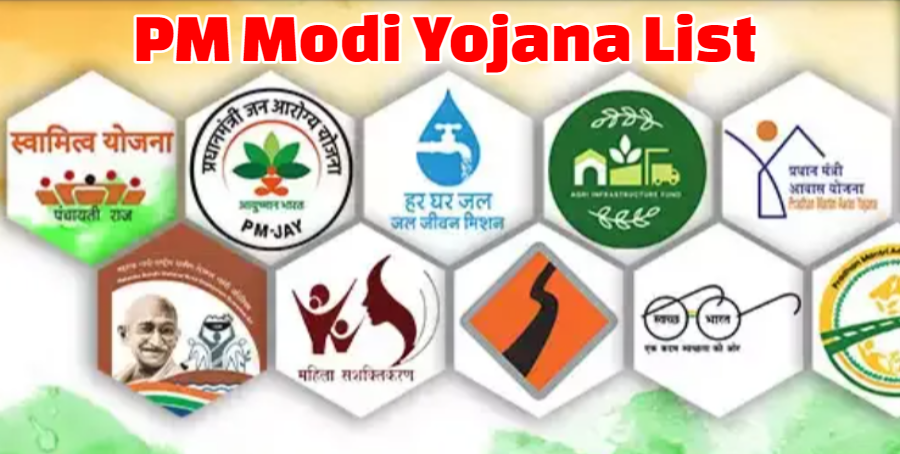 PM Modi Yojana List